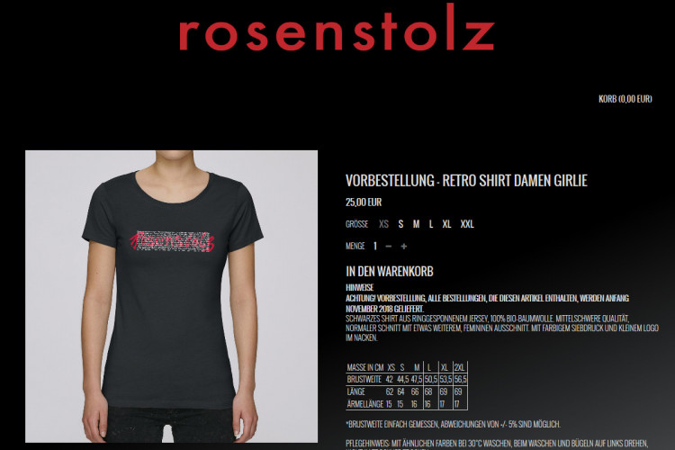 Rosenstolz Shop