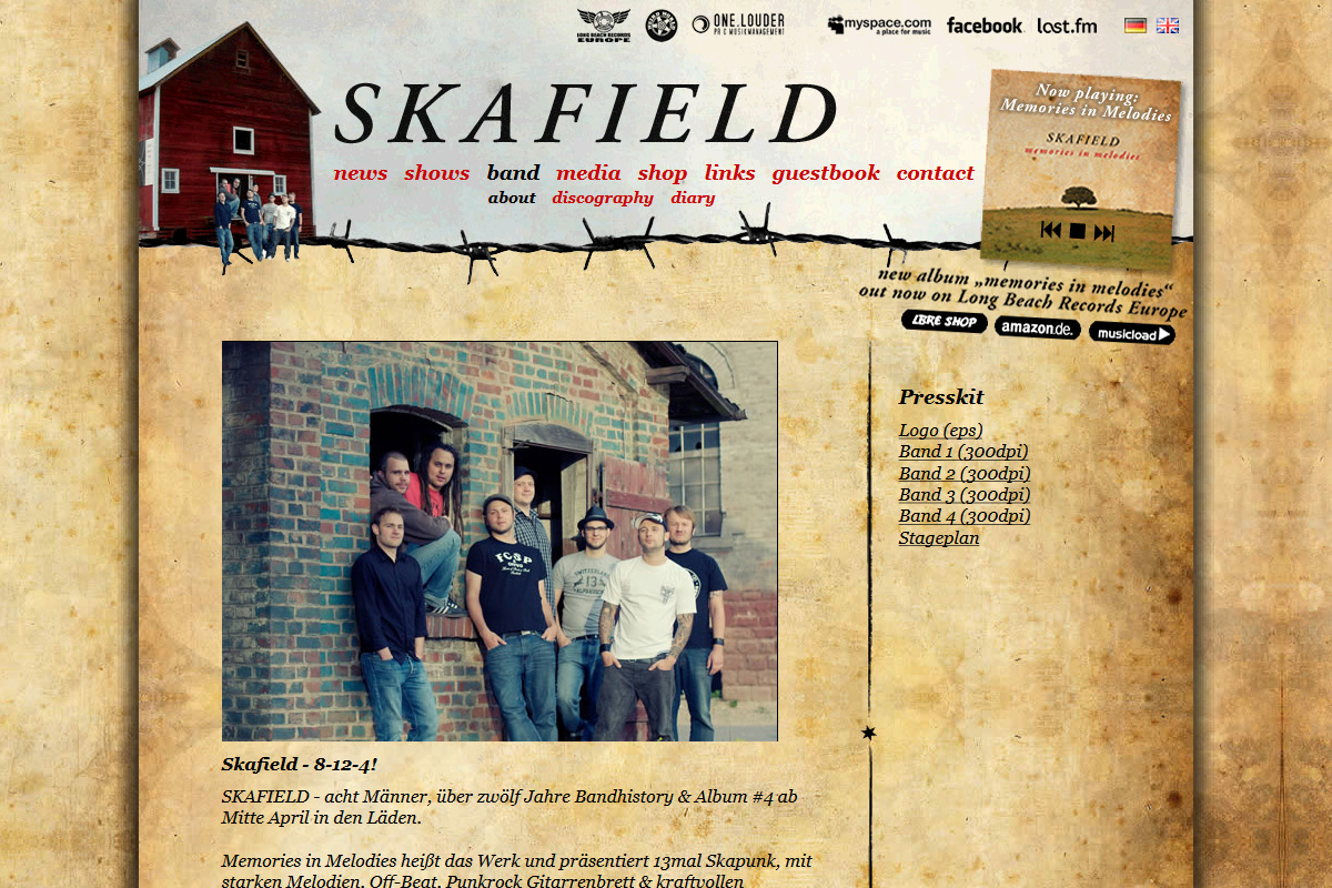 Skafield - Memories in Melodies