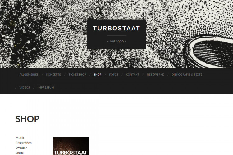 Turbostaat Shop